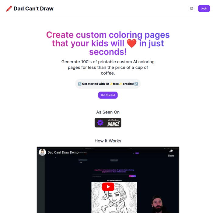 Dad Can't Draw