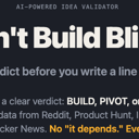 Avatar for product DontBuild It