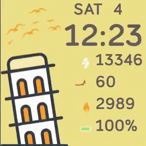 Fitbit Clock Face (Beautiful Structures)