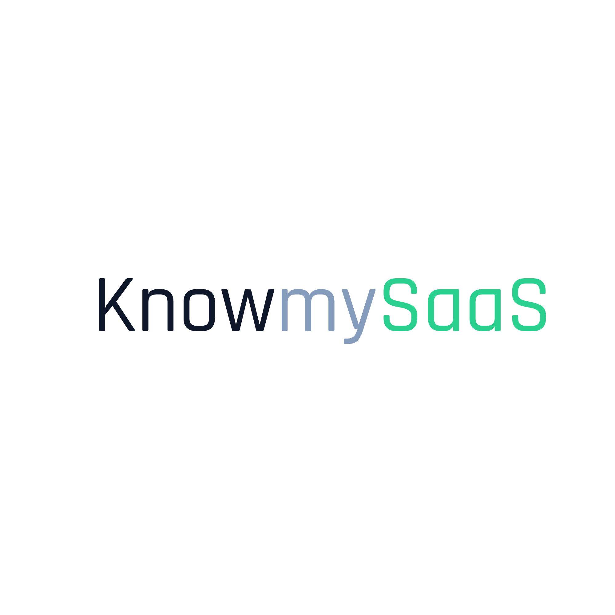 Know My SaaS