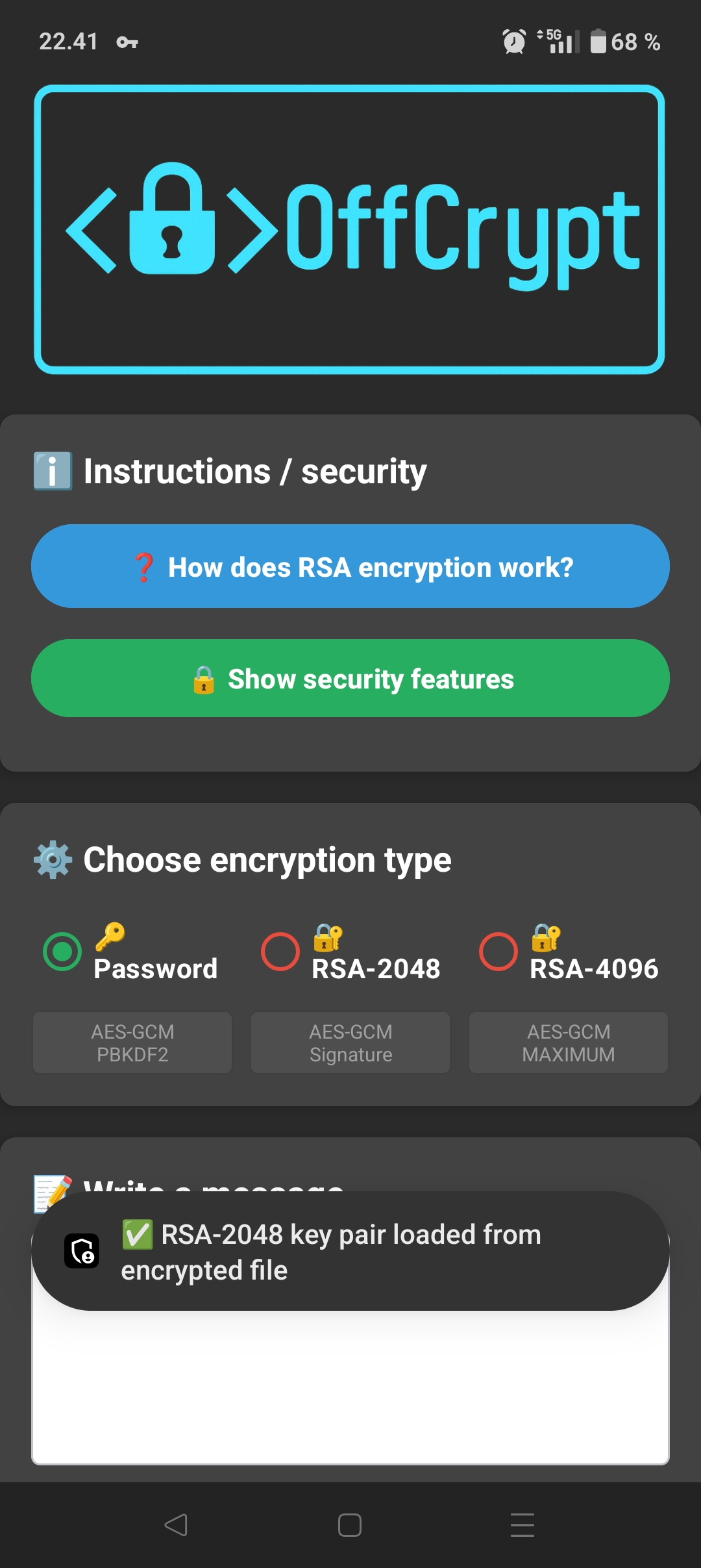 OffCrypt - Android Encryption