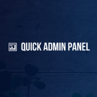 QuickAdminPanel