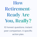 Avatar for product RetirementReadyChecker