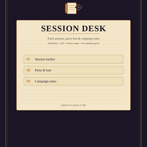 Session Desk