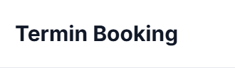 TerminBooking