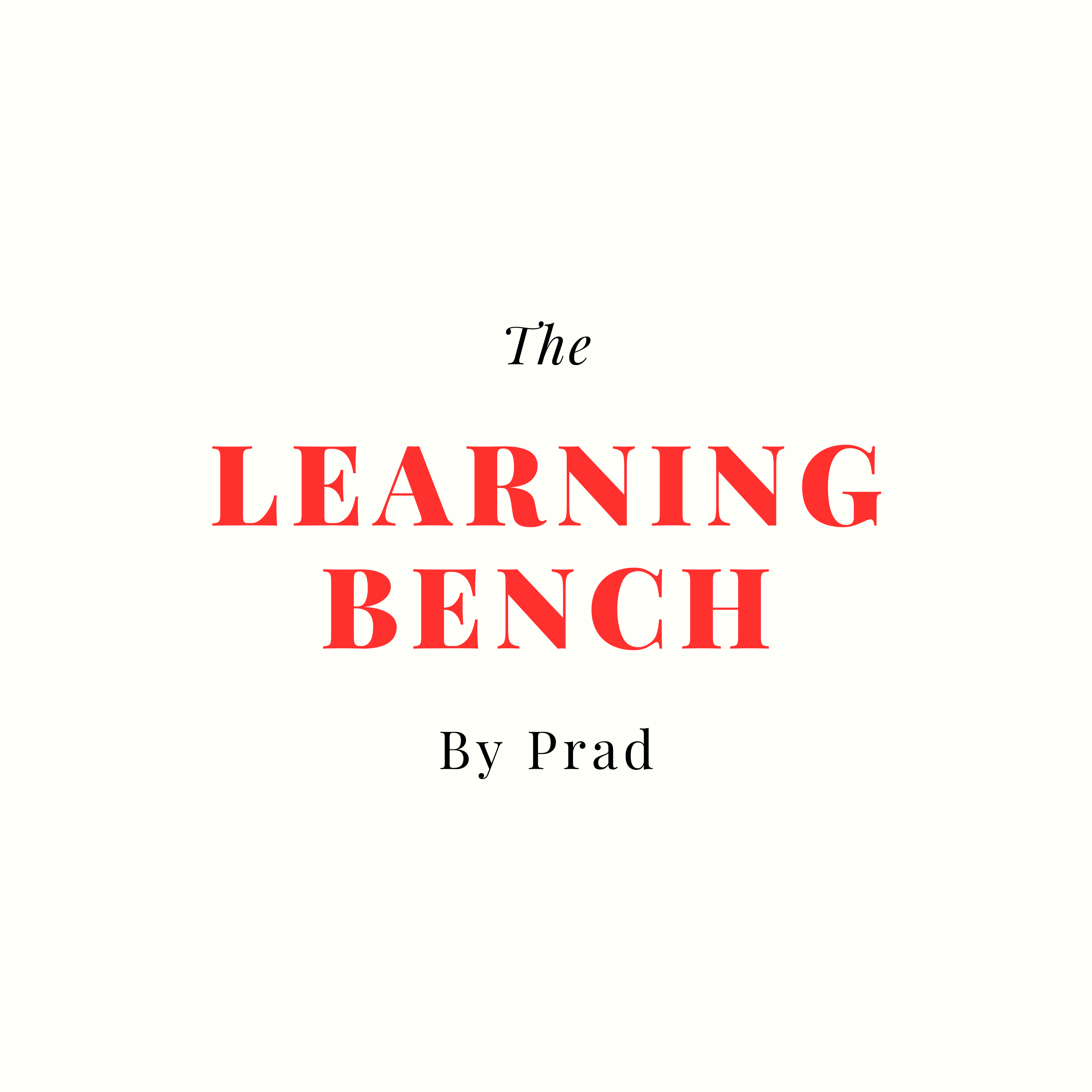 The Learning Bench