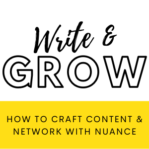 Write and Grow