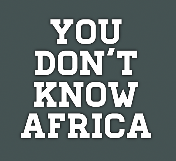 You Don't Know Africa