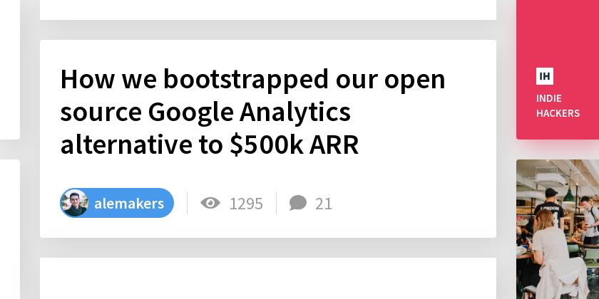 How we bootstrapped our open source Google Analytics alternative to ...