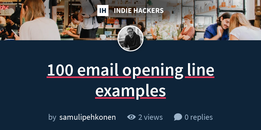 100 Email Opening Lines, Phrases, and Sentences for Any Situation