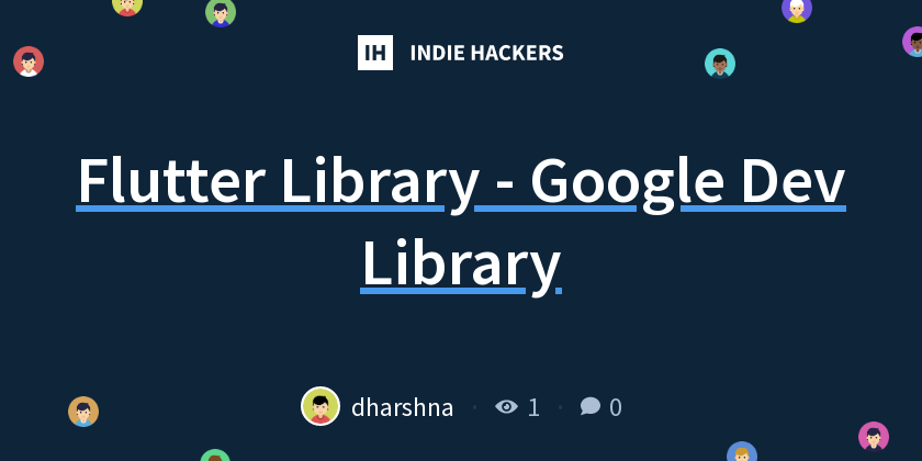 Flutter Library - Google Dev Library