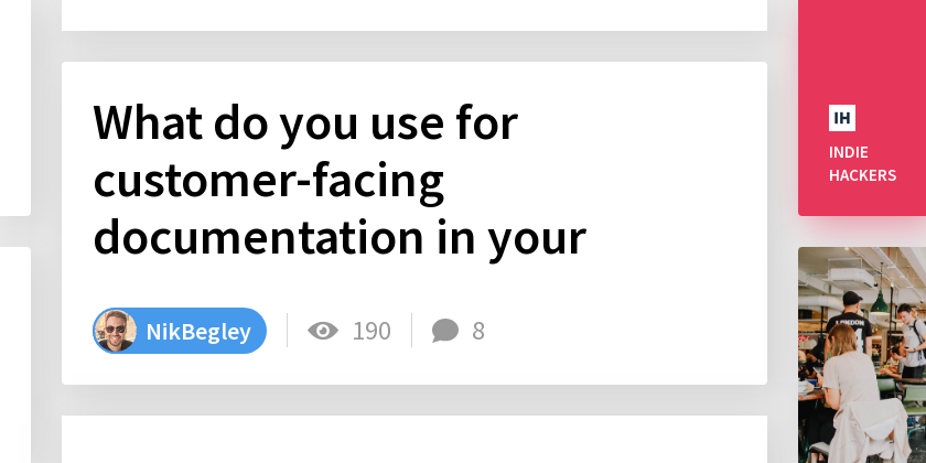 What do you use for customer-facing documentation in your startup ...