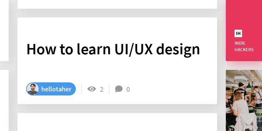 How to learn UI/UX design
