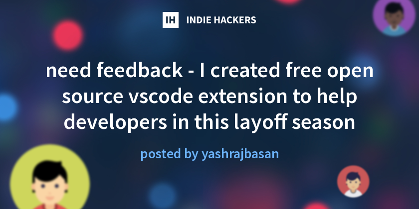 need feedback - I created free open source vscode extension to help ...
