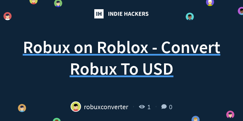 Robux Currency To Usd