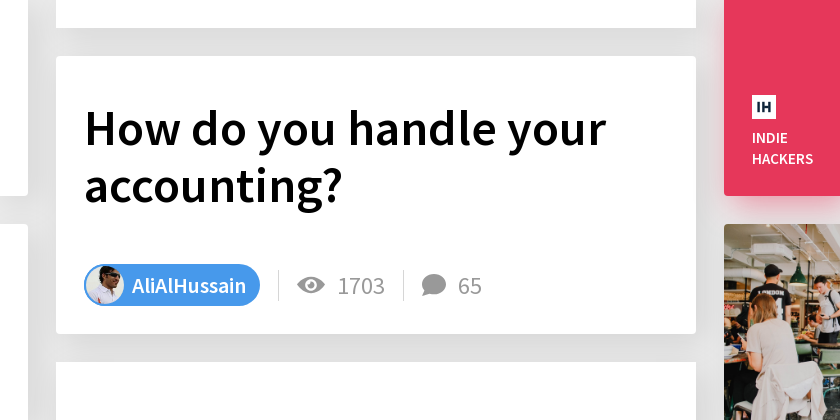 How do you handle your accounting? - Indie Hackers