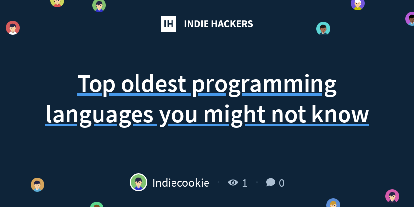 Top oldest programming languages you might not know