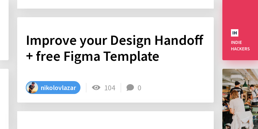 Improve your Design Handoff   free Figma Template