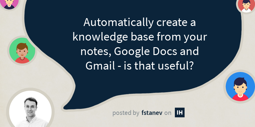 Automatically create a knowledge base from your notes, Google Docs and ...