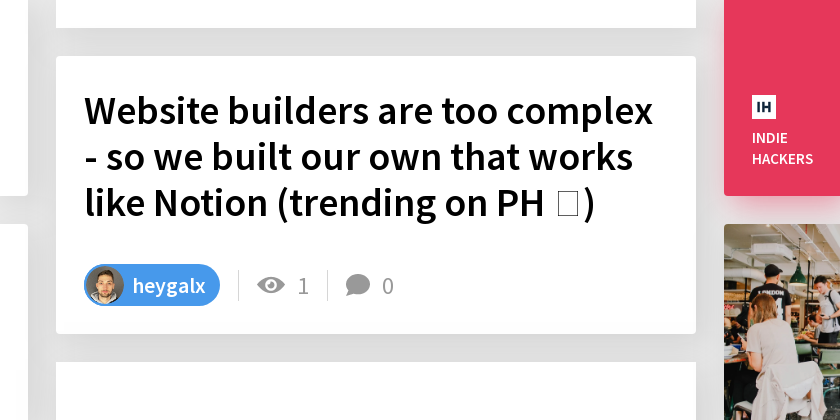 Website builders are too complex - so we built our own that works like ...