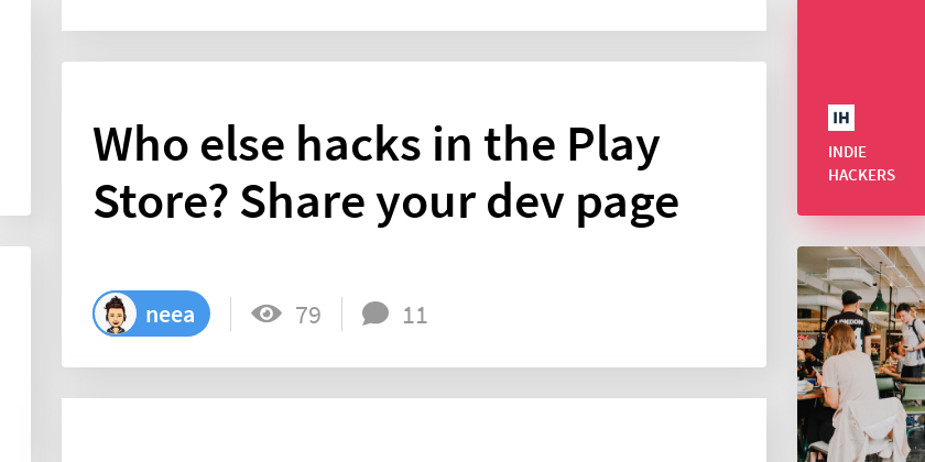 Who else hacks in the Play Store? Share your dev page - Indie Hackers