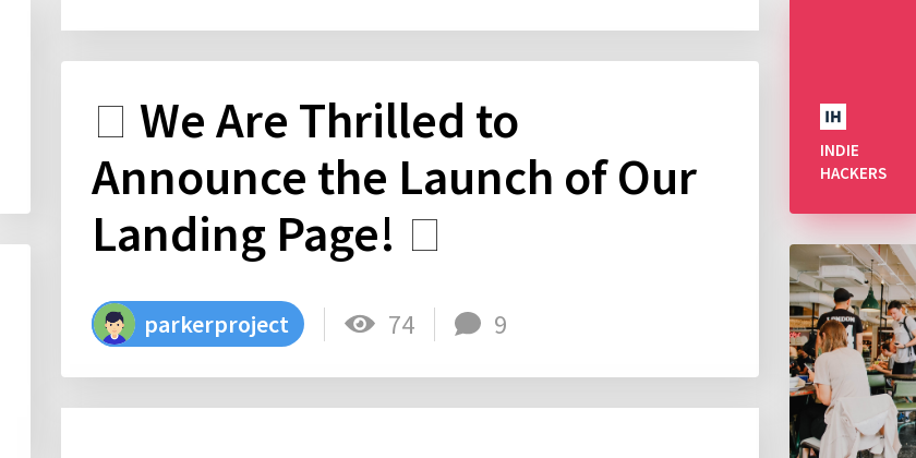 🎉 We Are Thrilled to Announce the Launch of Our Landing Page! 🎉 - Indie ...