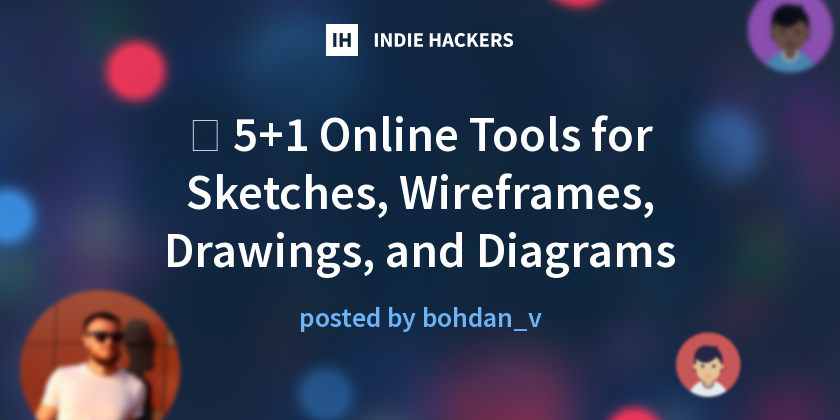 🖌️ 5+1 Online Tools for Sketches, Wireframes, Drawings, and Diagrams ...