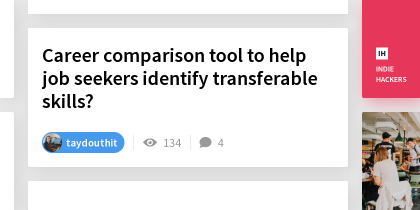 Career comparison tool to help job seekers identify transferable skills ...