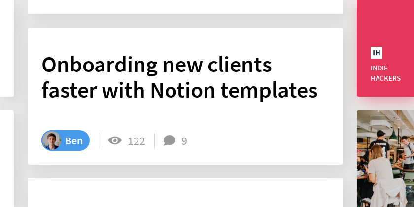 Onboarding new clients faster with Notion templates