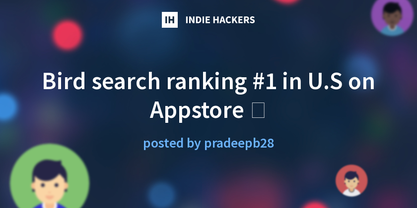 bird-search-ranking-1-in-u-s-on-appstore