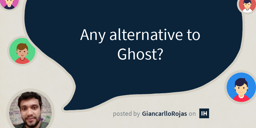 Any alternative to Ghost?