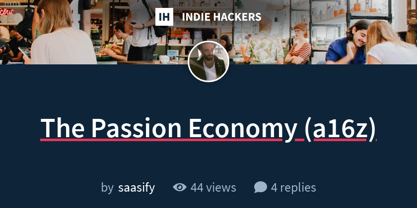 Passion economy что это