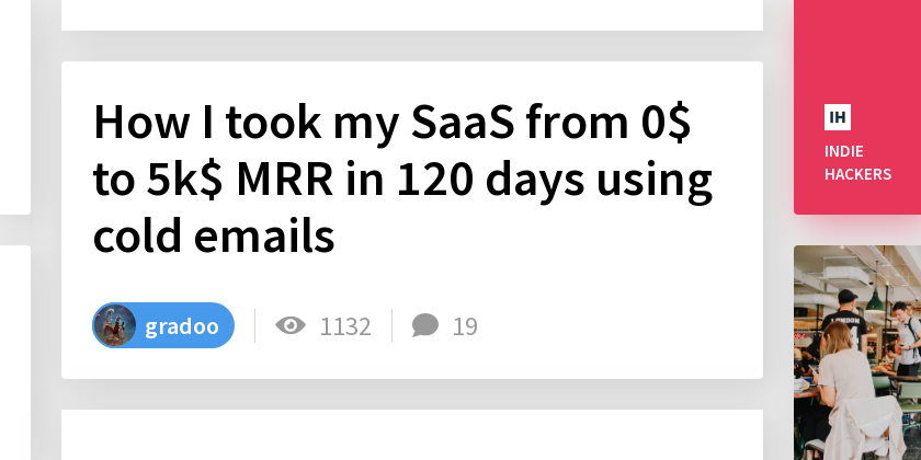 How I Took My Saas From 0 To 5k Mrr In 120 Days Using Cold Emails