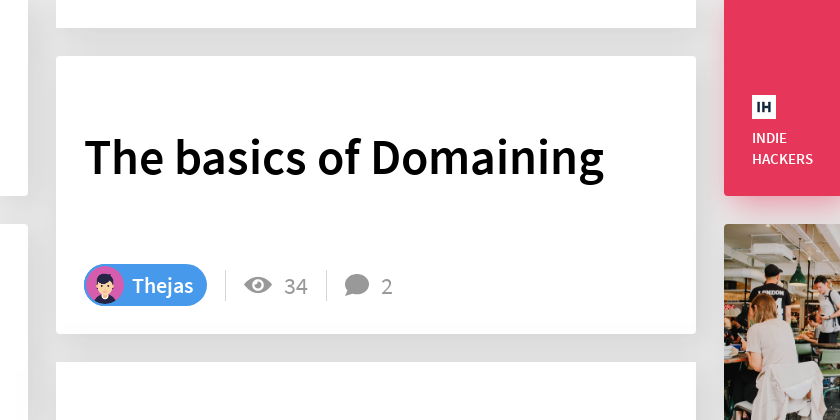 The basics of Domaining - Indie Hackers