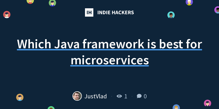 Best java shop framework for microservices
