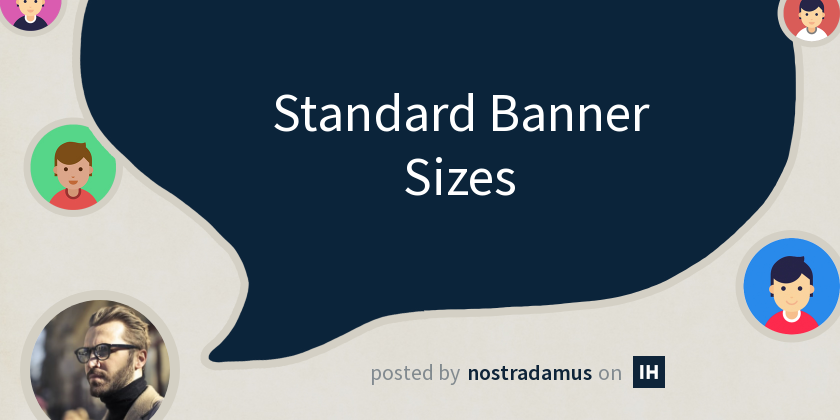 Standard Banner Sizes