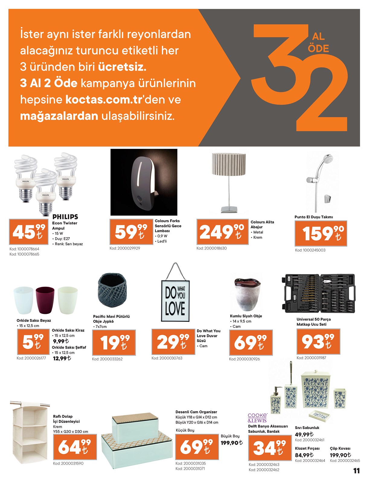 05.11.2020 Koçtaş broşürü 11. sayfa