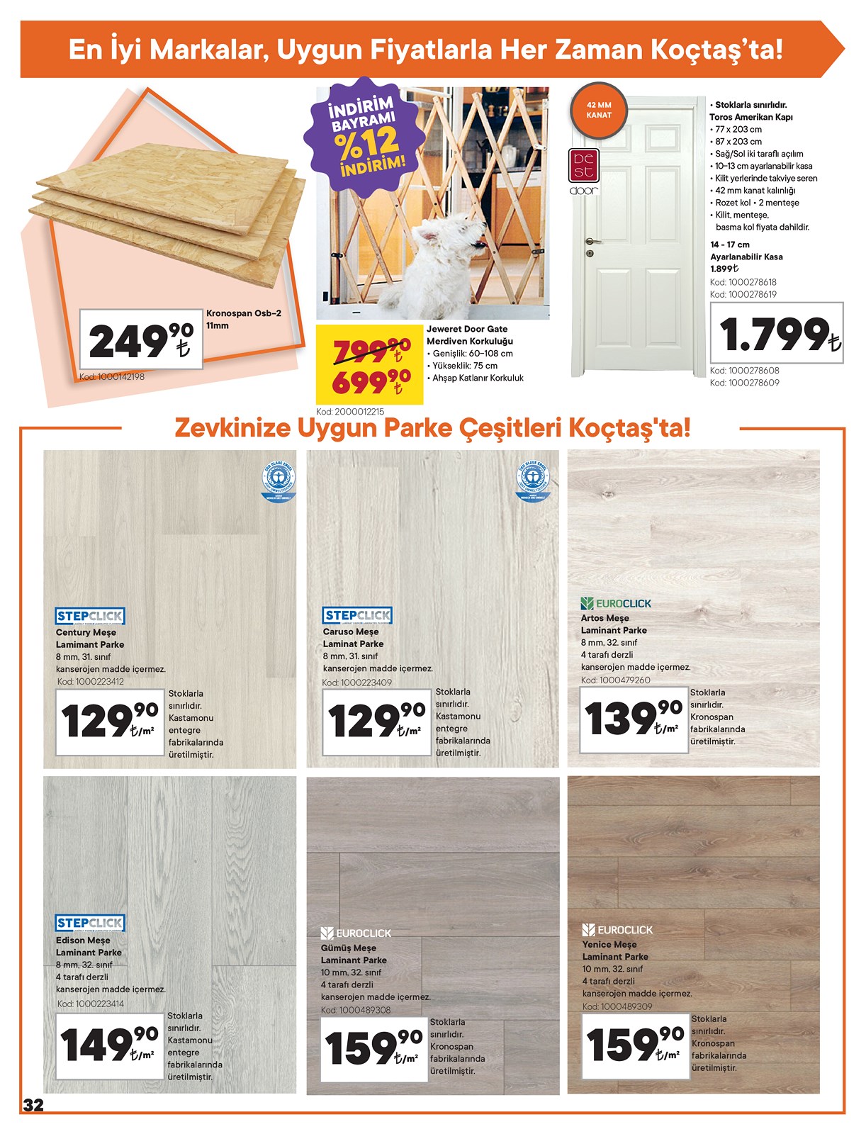 07.07.2022 Koçtaş broşürü 32. sayfa
