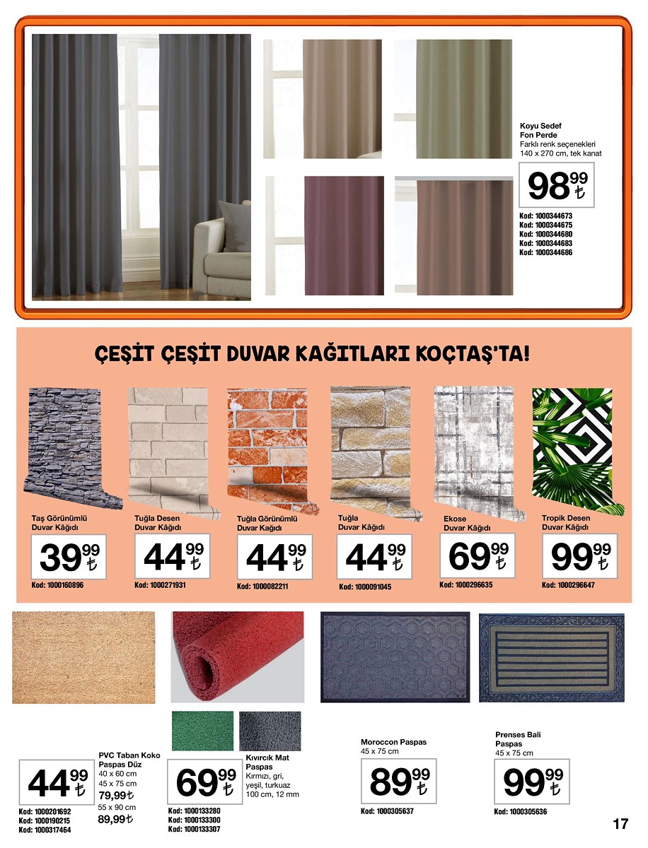 24.10.2019 Koçtaş broşürü 17. sayfa