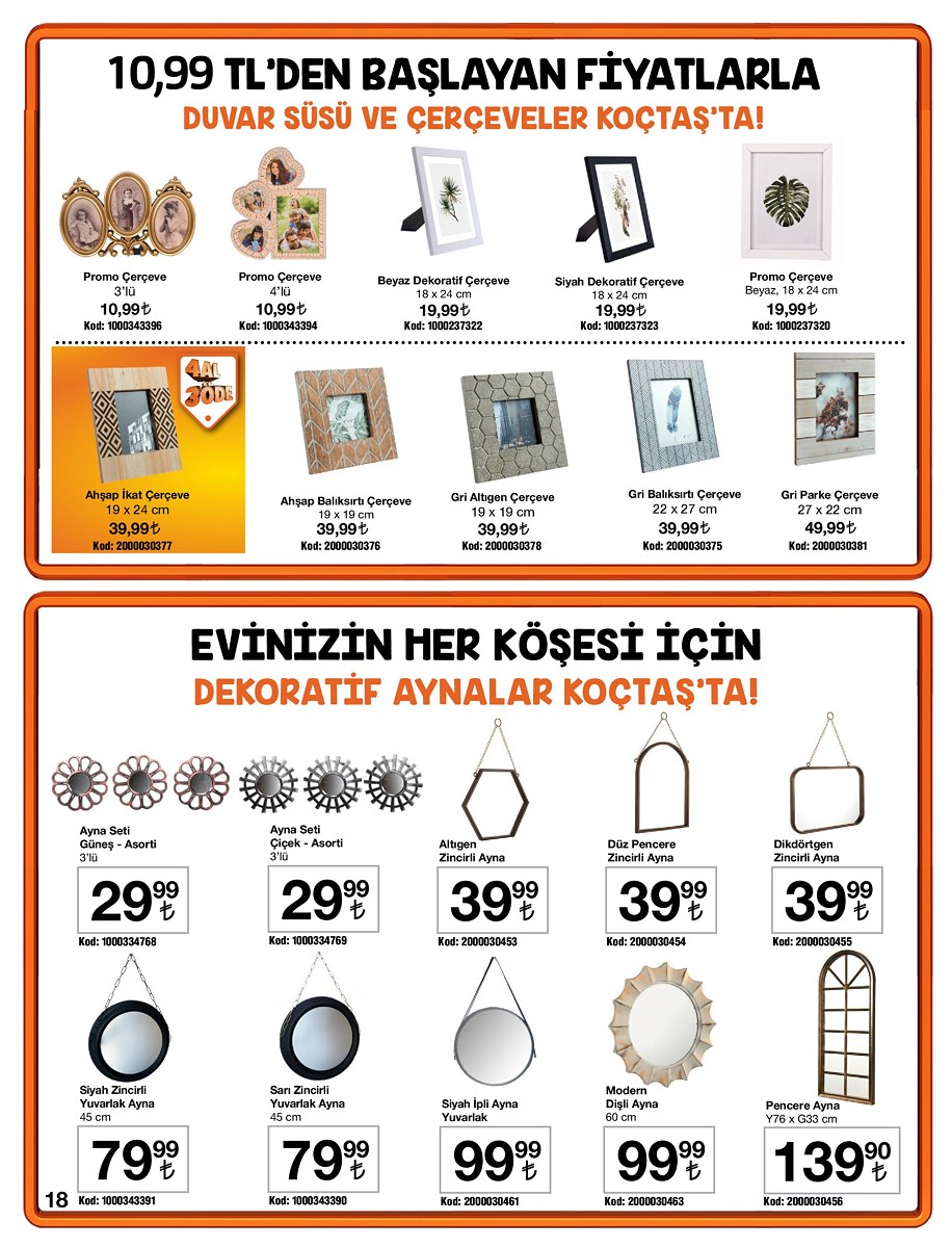 24.10.2019 Koçtaş broşürü 18. sayfa