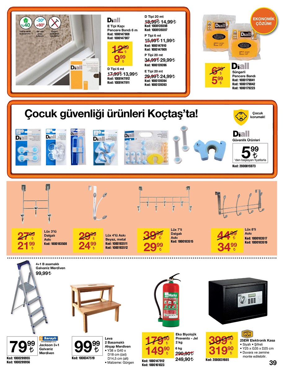 24.10.2019 Koçtaş broşürü 39. sayfa