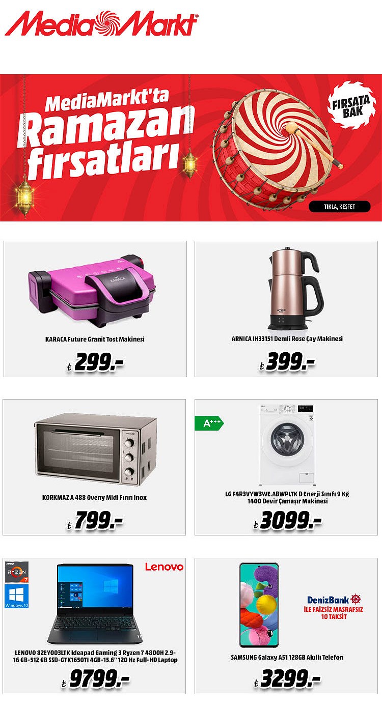 10.04.2021 Media Markt broşürü 1. sayfa