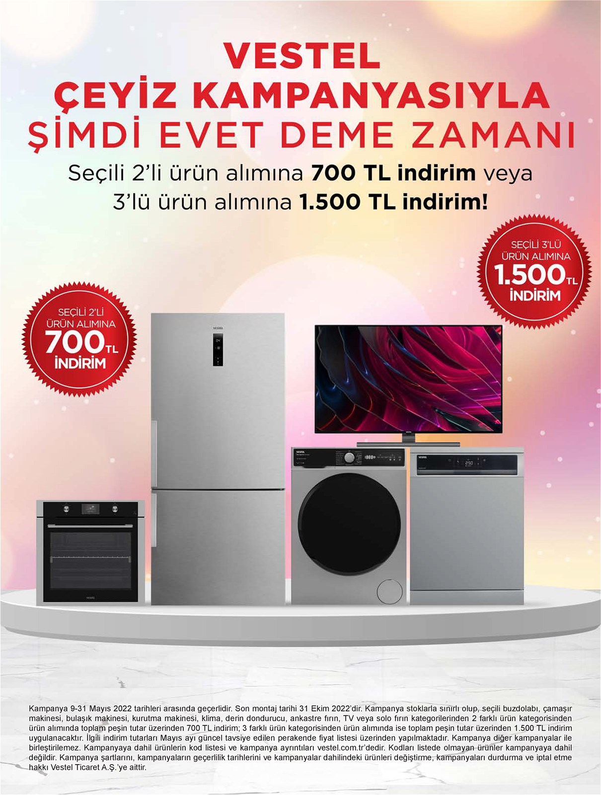 09.05.2022 Vestel broşürü 8. sayfa