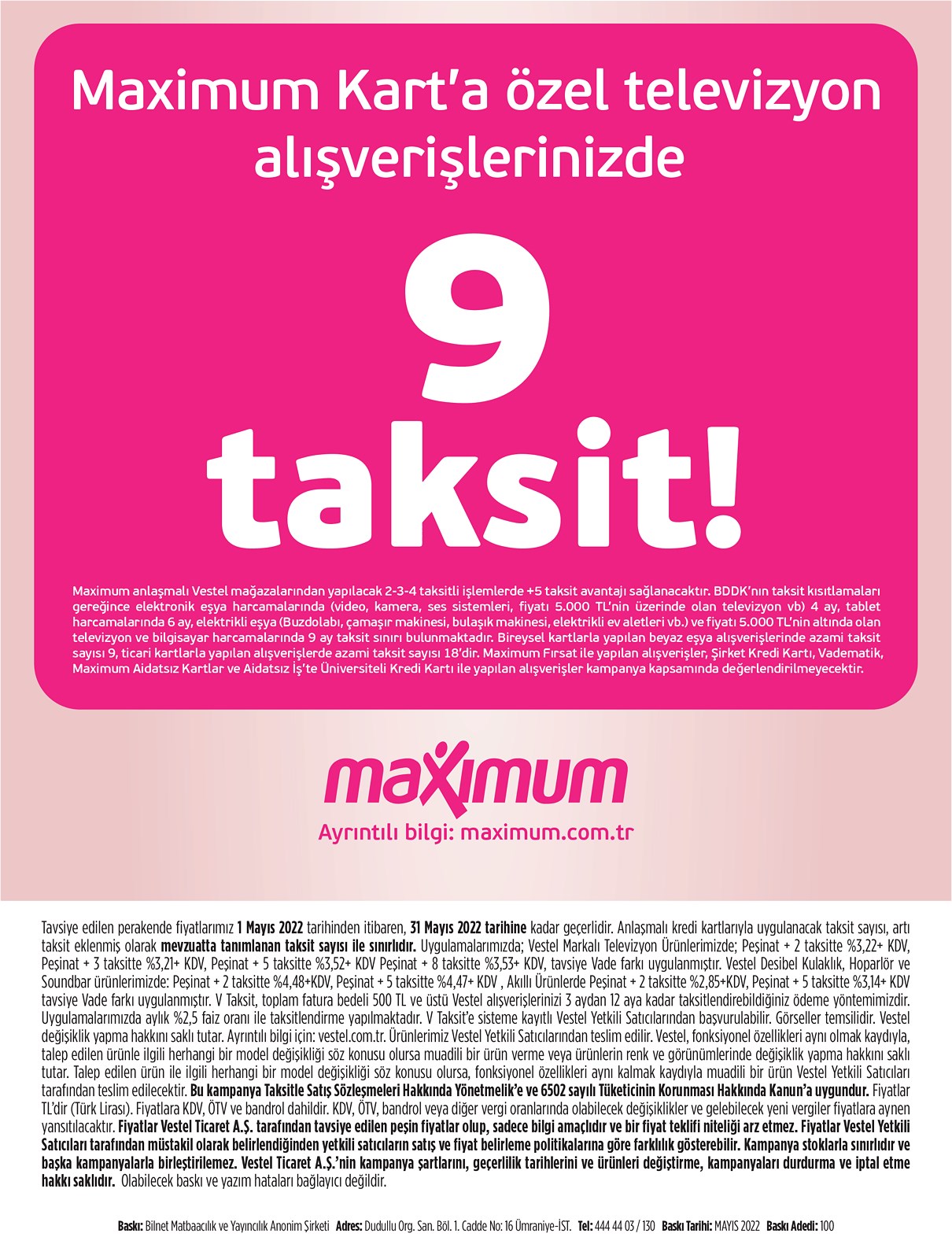 01.05.2022 Vestel broşürü 2. sayfa