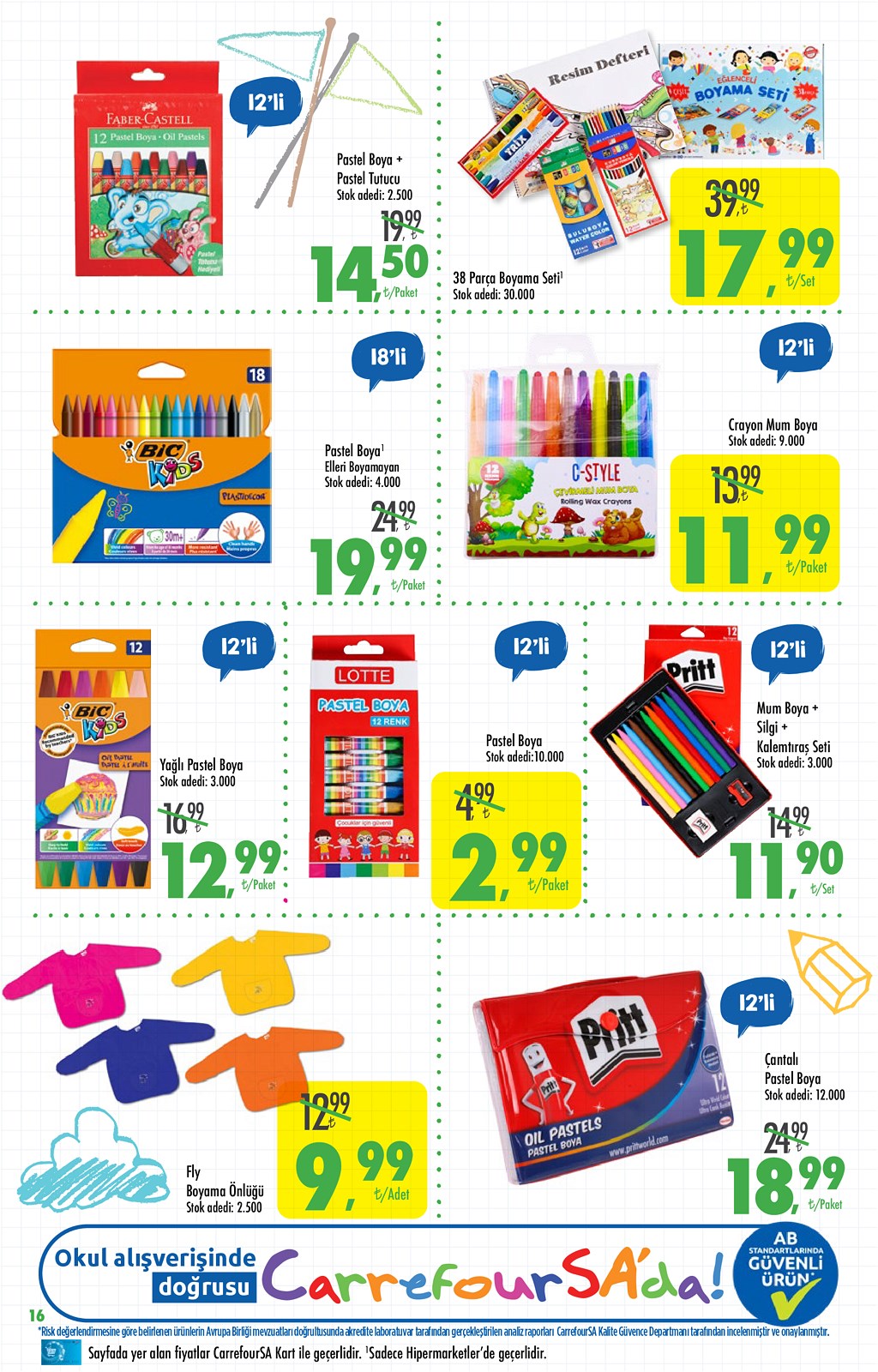 28.08.2020 CarrefourSA broşürü 16. sayfa