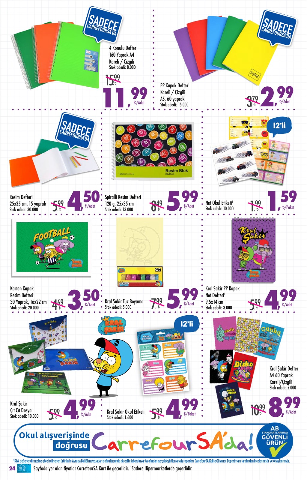 28.08.2020 CarrefourSA broşürü 24. sayfa