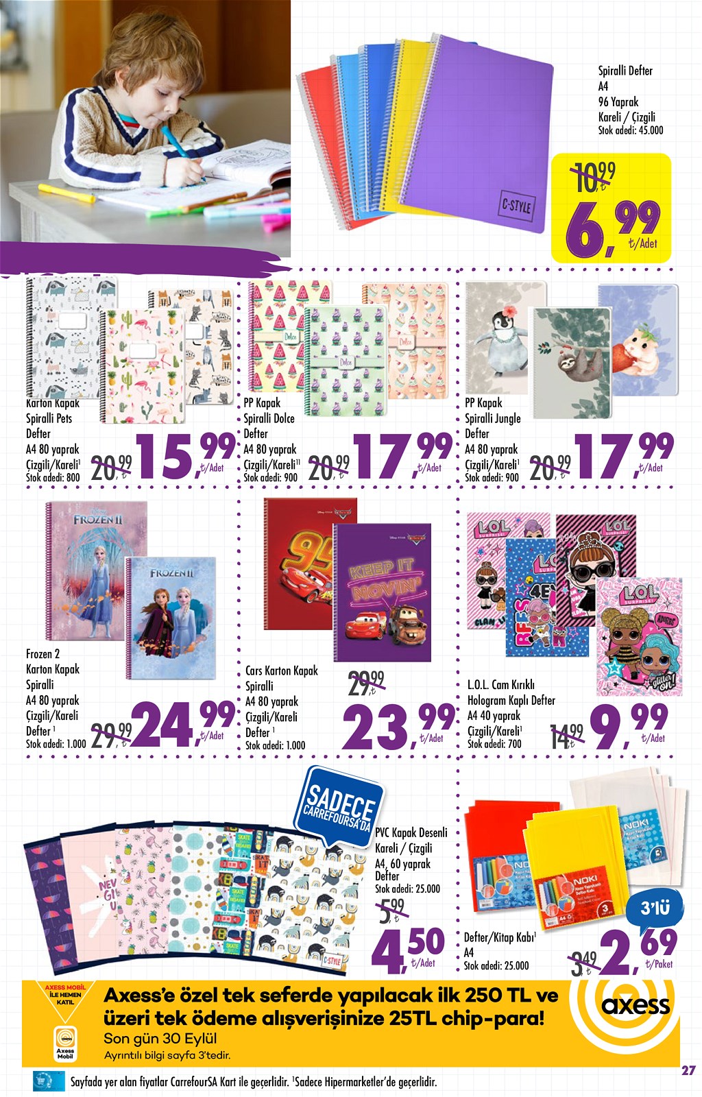 28.08.2020 CarrefourSA broşürü 27. sayfa