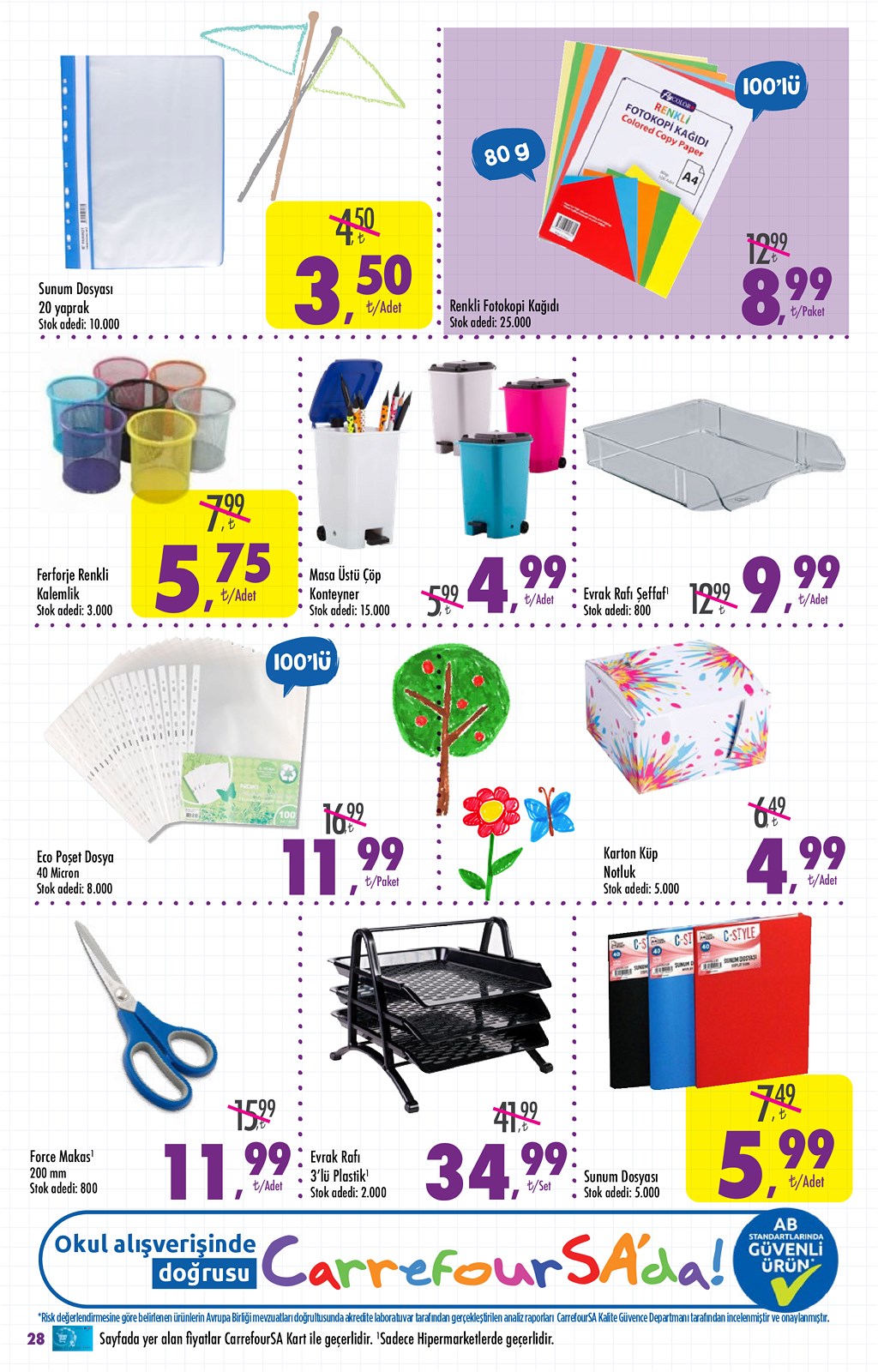 28.08.2020 CarrefourSA broşürü 28. sayfa
