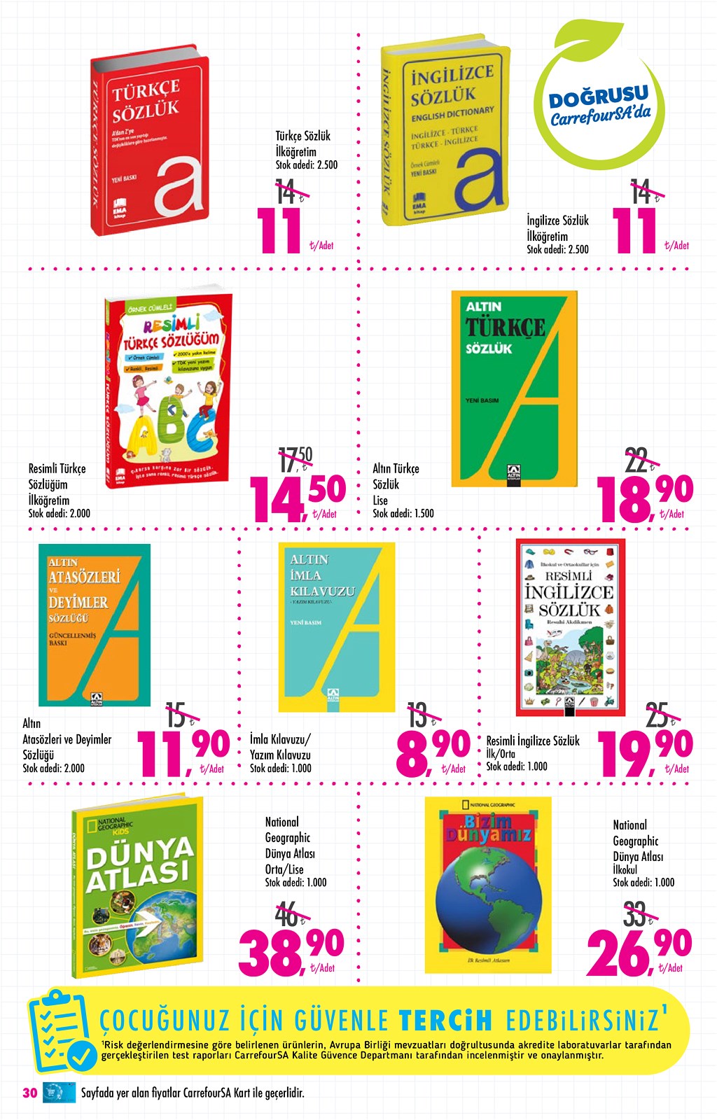 28.08.2020 CarrefourSA broşürü 30. sayfa