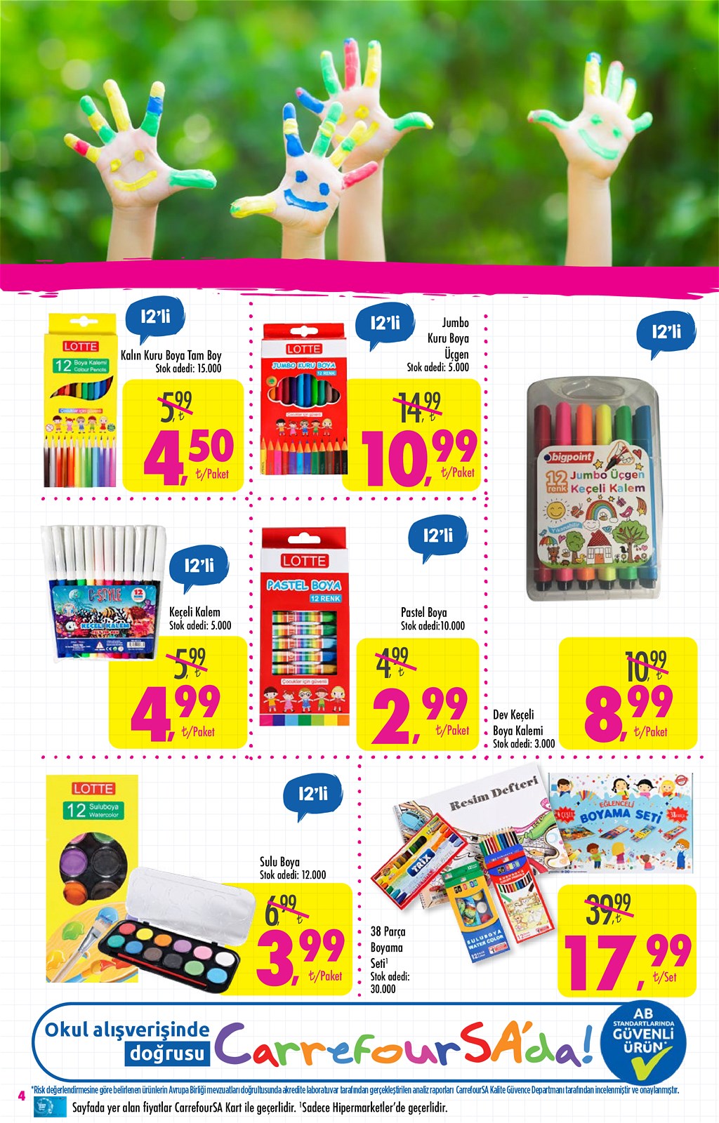 28.08.2020 CarrefourSA broşürü 4. sayfa